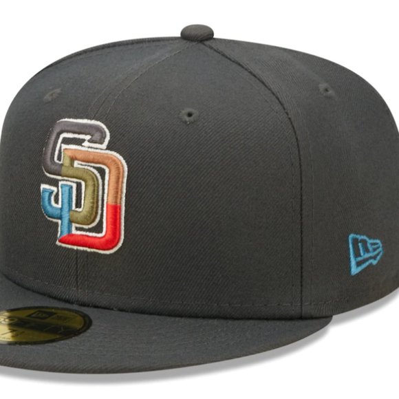 New Era San Diego Padres MULTI COLOR PACK 59FIFTY Fitted Hat Cap - Picture 3 of 6